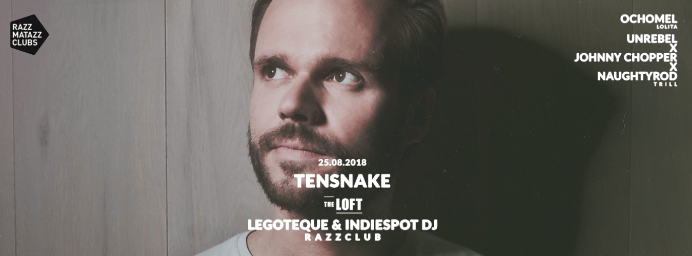 Tensnake @ The Loft & Legoteque @ Razzclub image