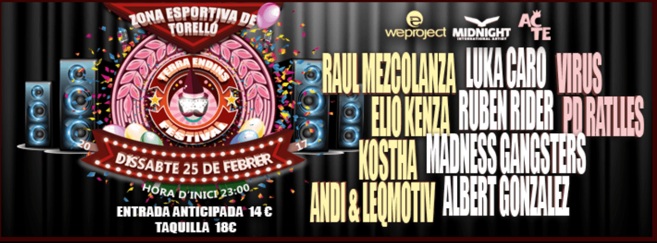 Terra Endins Festival: Carnival Show (We Project) & Freakshow Circus (Midnight) image