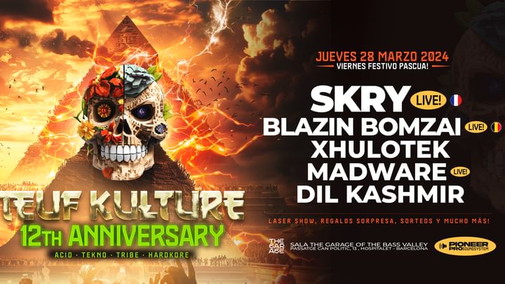 Cover for event: Teuf Kulture: 12º Anniversary