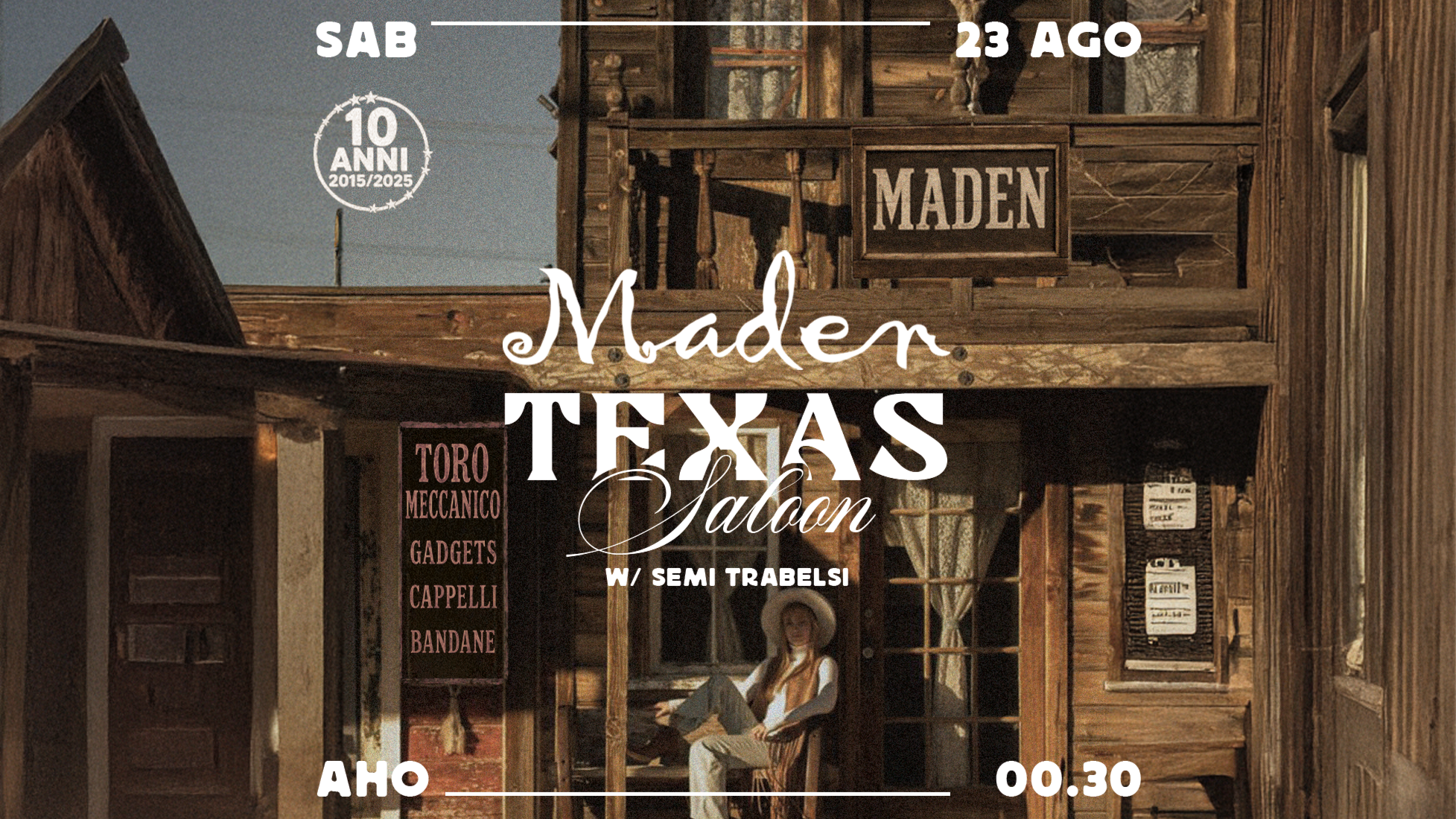 Texas Party | Maden Club image