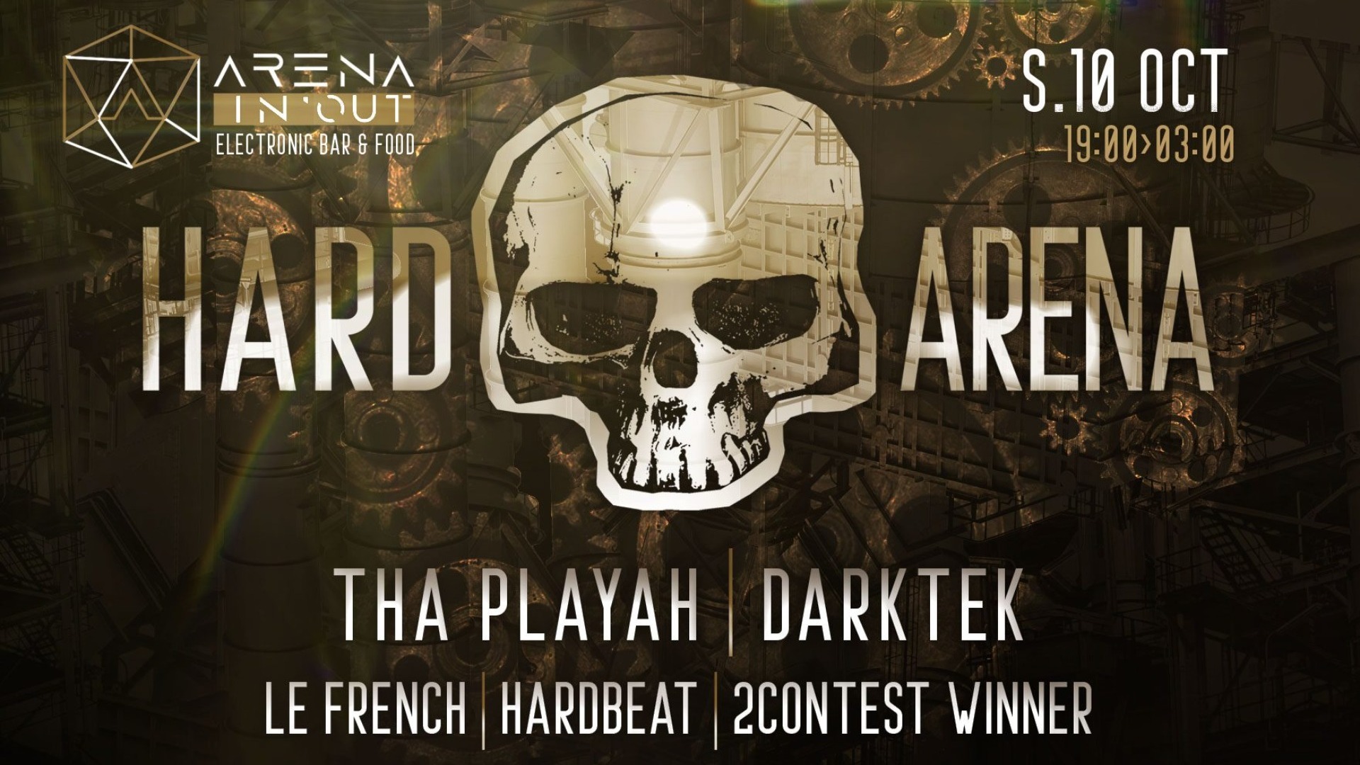 HardArena#1-Tha Playah, Darktek, Le French & More-S.10Oct image