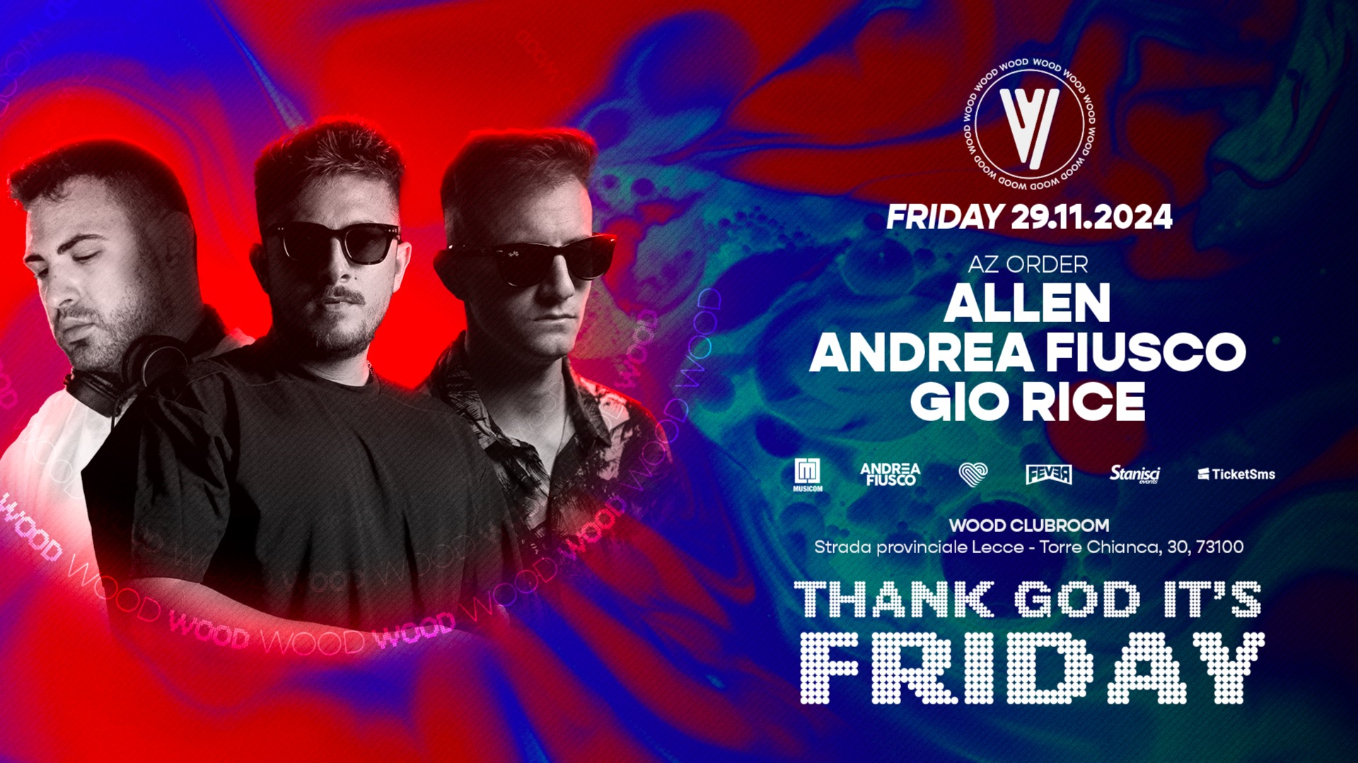 THANK GOD IT'S FRIDAY - WOOD image