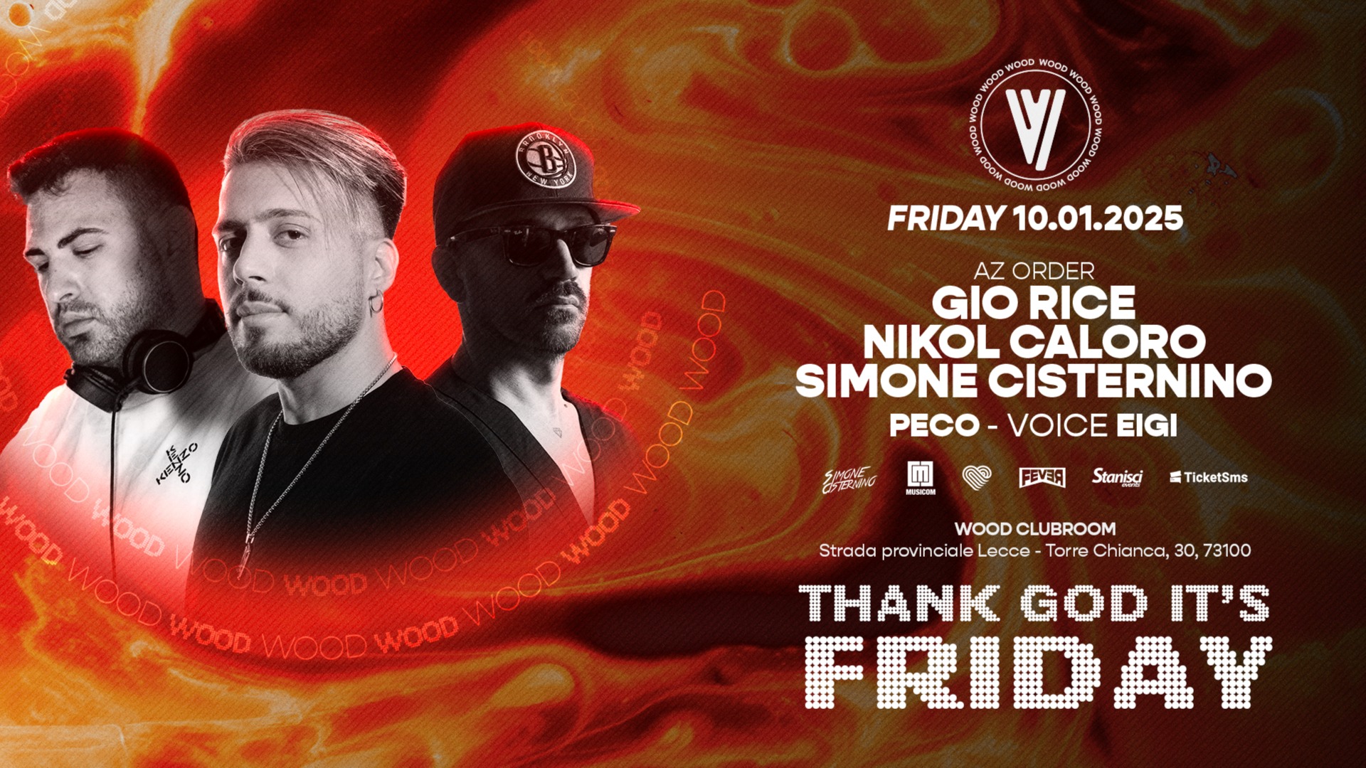 THANK GOD IT'S FRIDAY - WOOD image