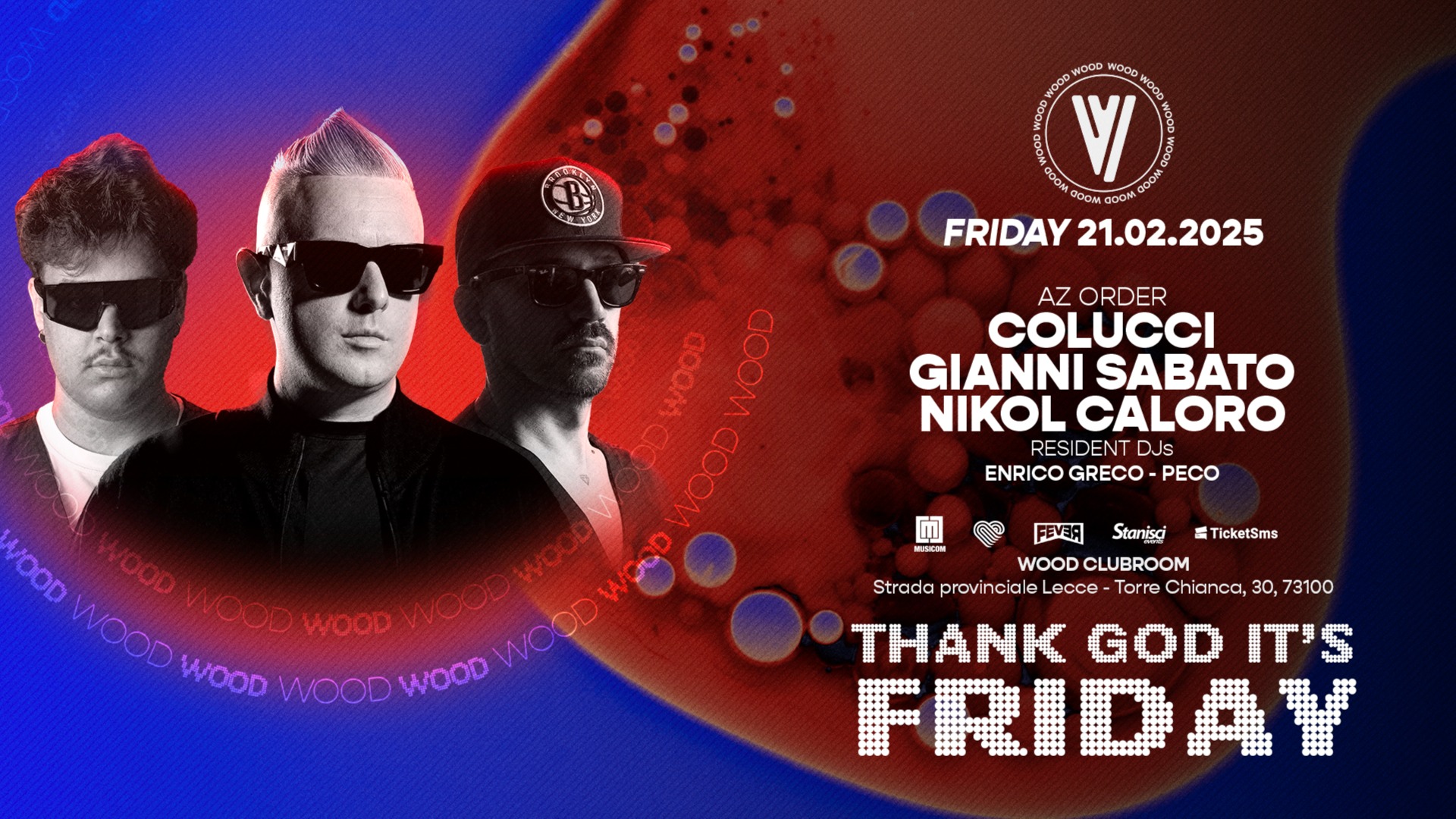 THANK GOD IT'S FRIDAY - WOOD image