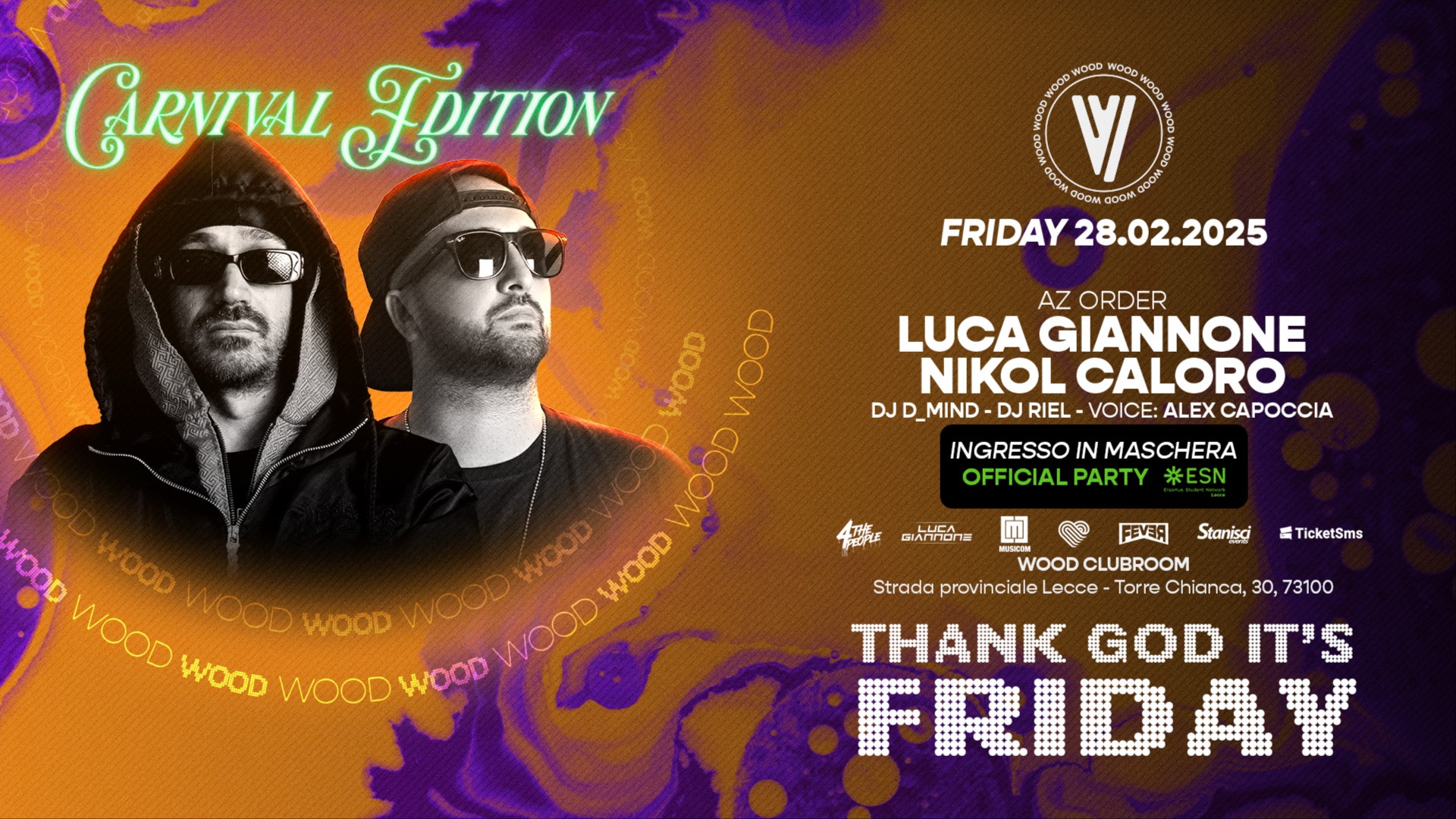 THANK GOD IT'S FRIDAY - WOOD image