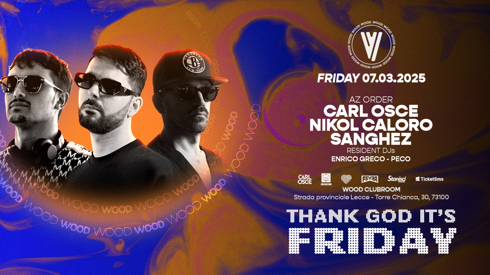 THANK GOD IT'S FRIDAY - WOOD image