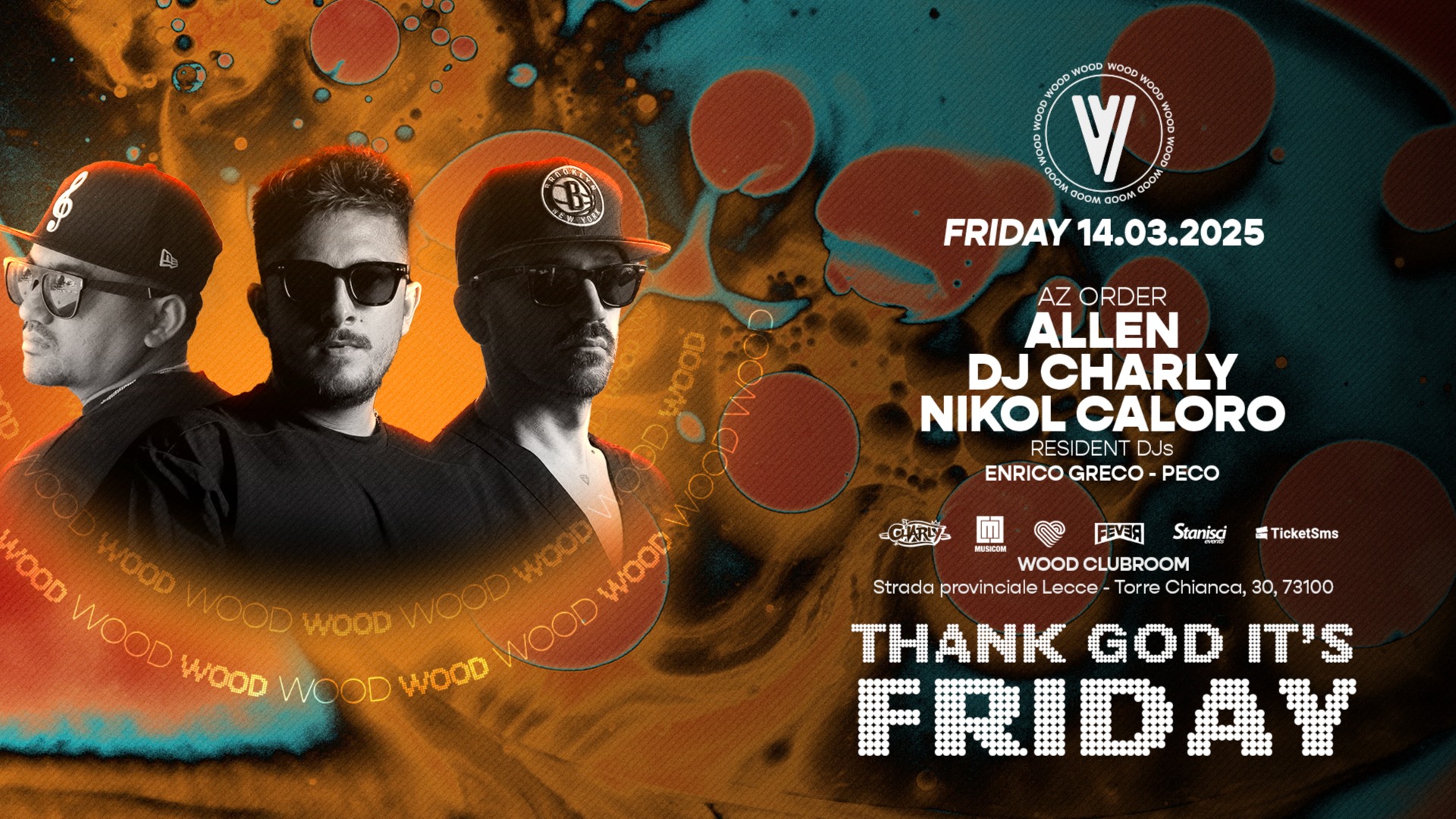 THANK GOD IT'S FRIDAY - WOOD image