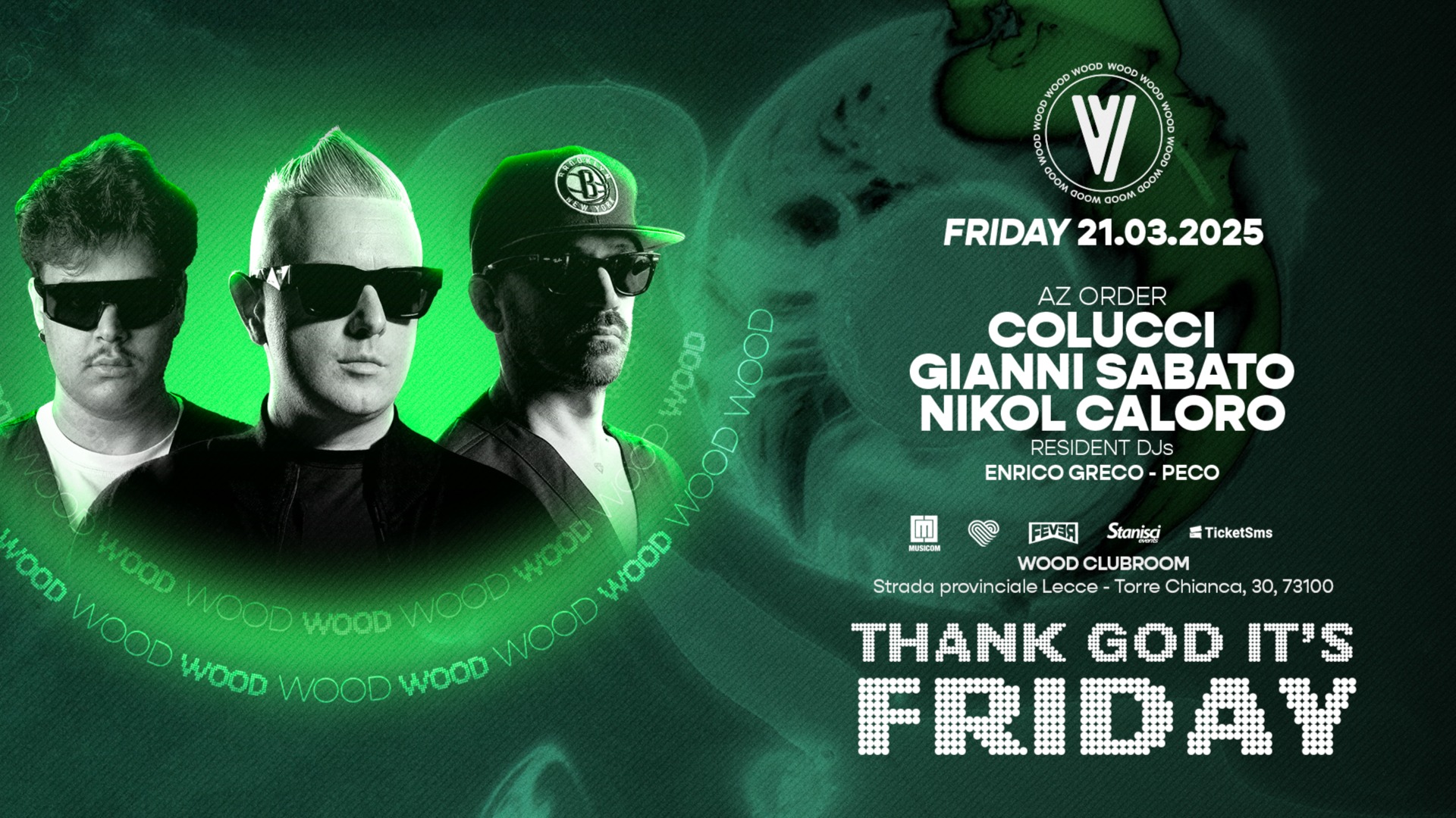 THANK GOD IT'S FRIDAY - WOOD image