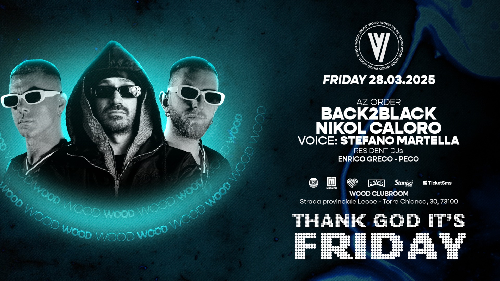 THANK GOD IT'S FRIDAY - WOOD image