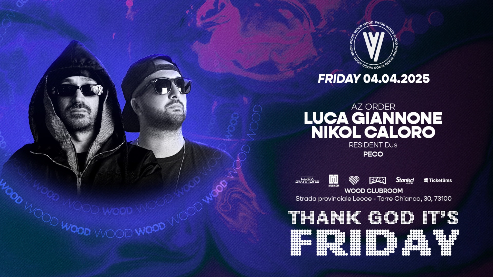 THANK GOD IT'S FRIDAY - WOOD image