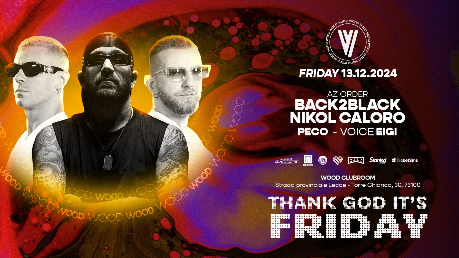 THANK GOD IT'S FRIDAY - WOOD image