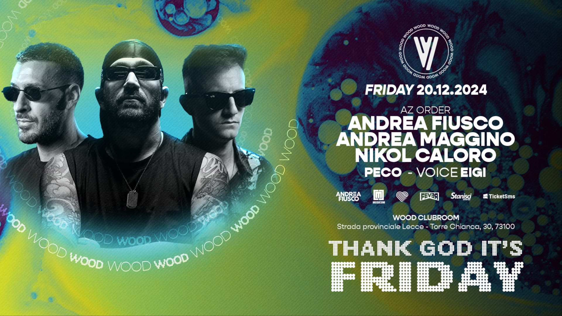 THANK GOD IT'S FRIDAY - WOOD image