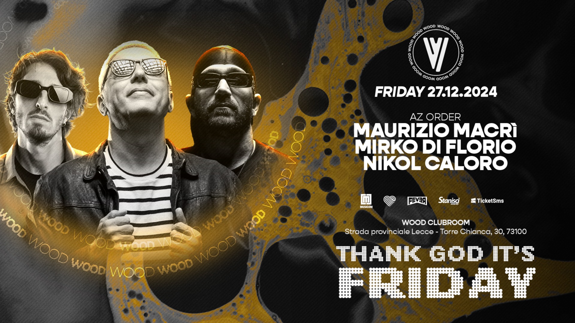 THANK GOD IT'S FRIDAY - WOOD image