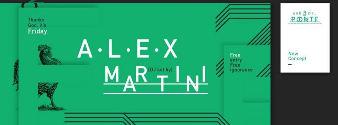 Thanks god it's friday! Alex Martini Djset image