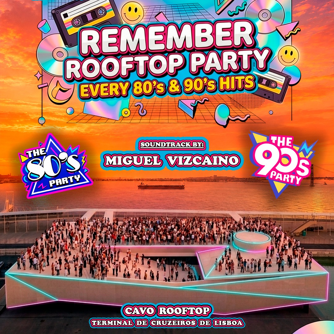 The 80s & 90s Party - Open Air Rooftop LISBOA image