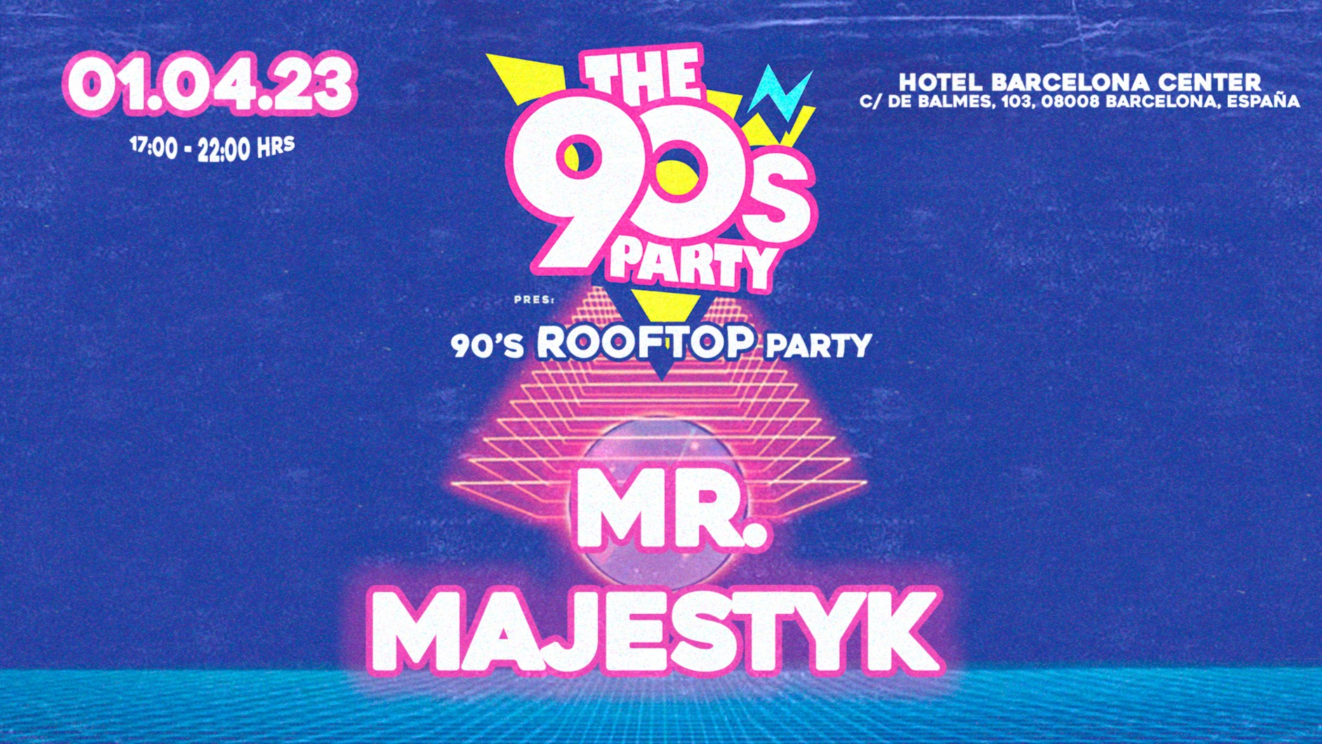 The 90s party pres: 90's Rooftop Opening Party | SOLD OUT image
