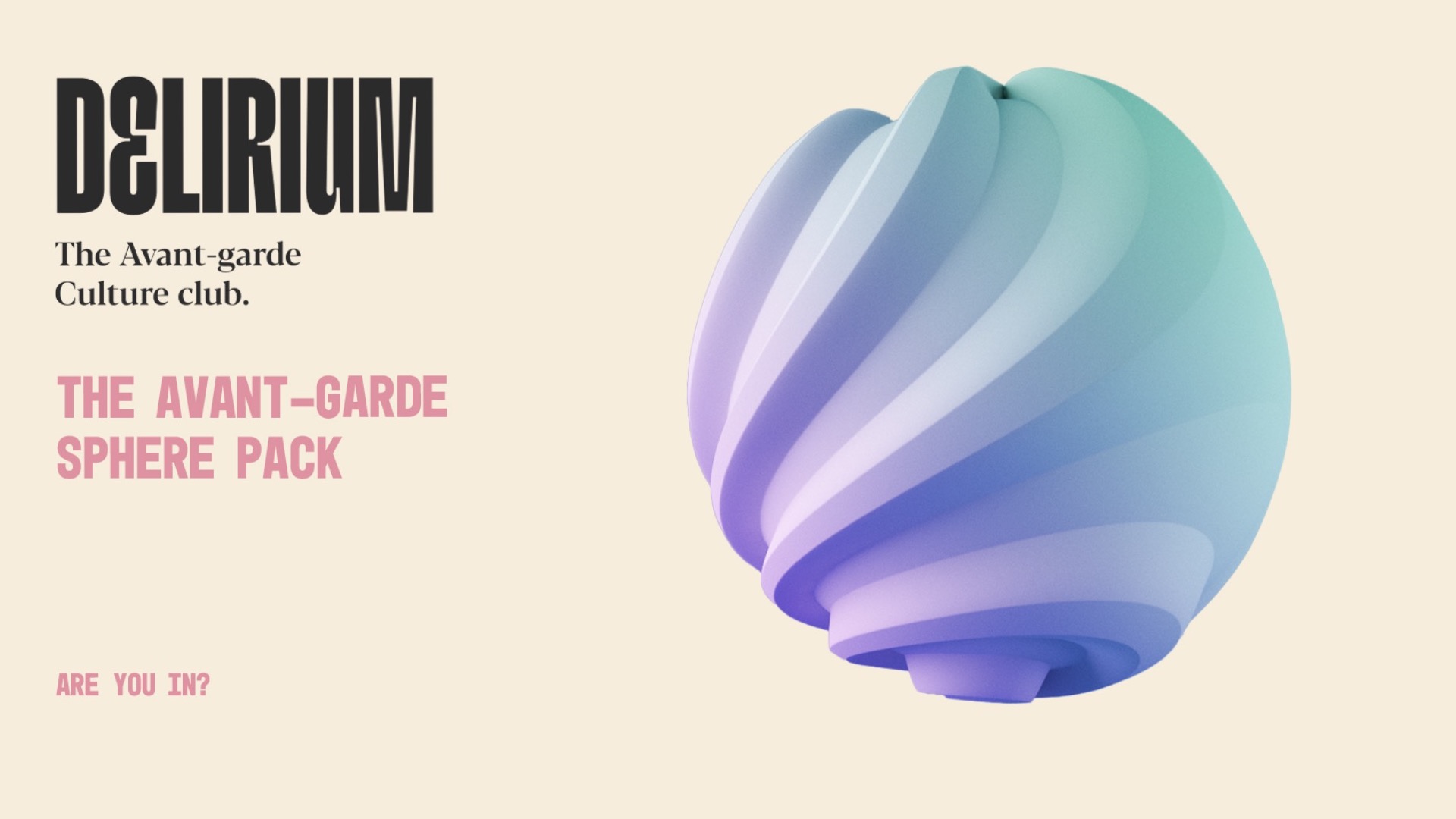 The Avant-garde Sphere Pack image