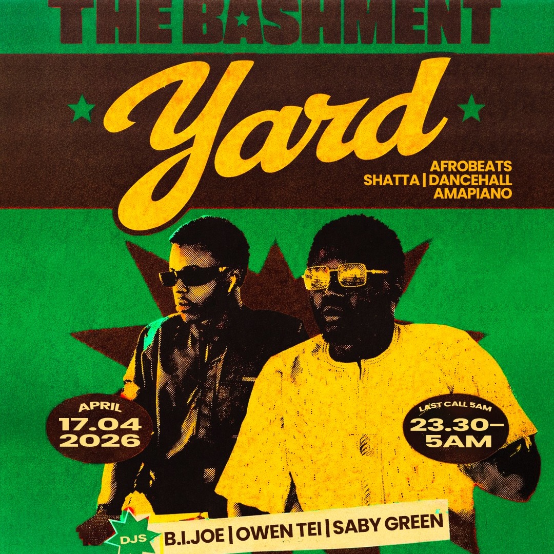 THE BASHMENT — YARD: Your Authentic Riddim Destination image