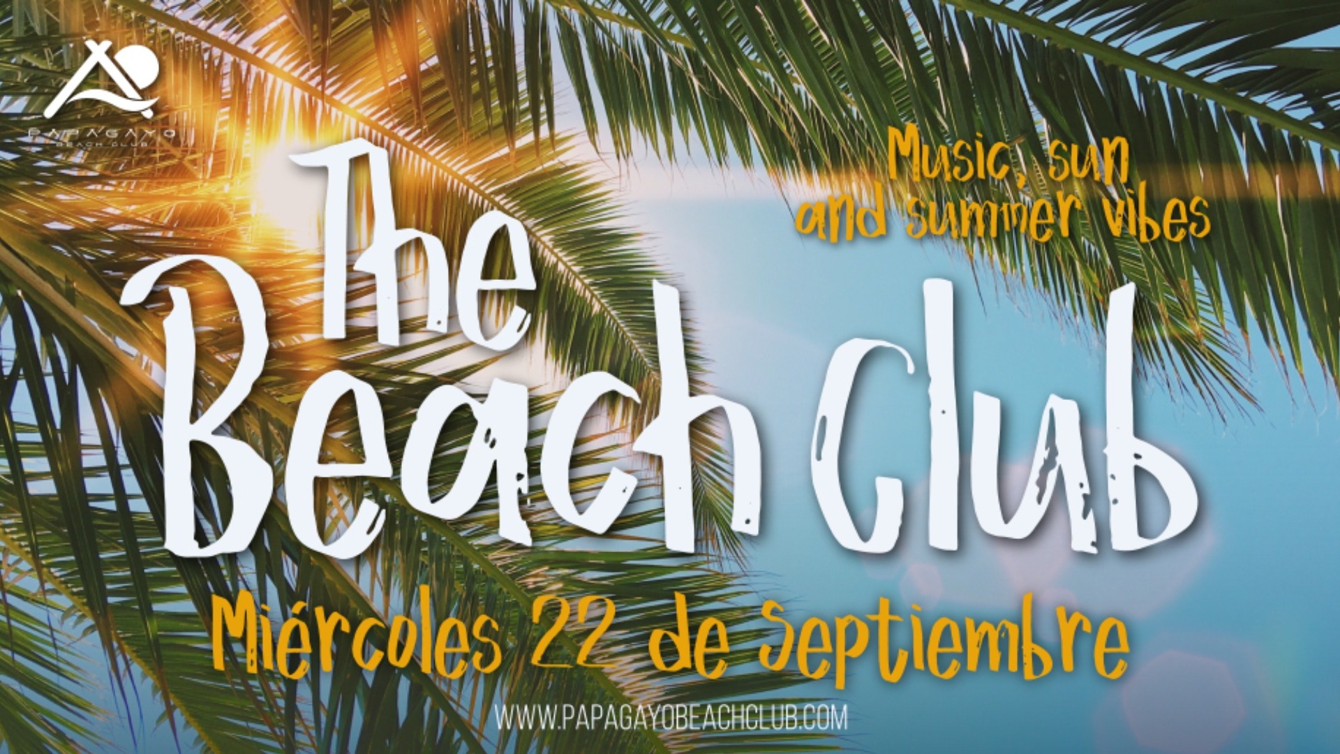 The Beach Club 21:30 a 3:00