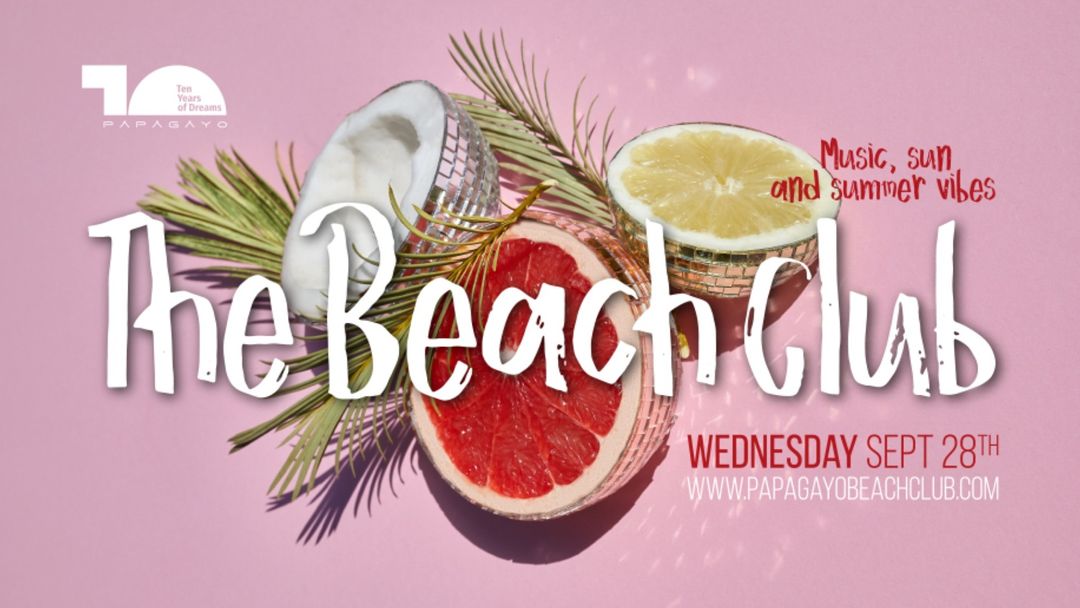 Capa do evento The Beach Club