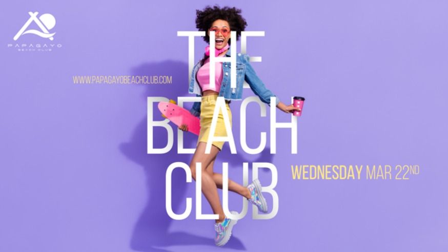 Cartel del evento The Beach Club