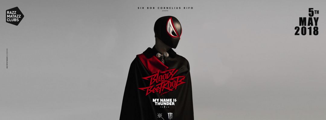 Copertina evento The Bloody Beetroots LIVE - My Name Is Thunder Tour @ RazzClub & Makam @ The Loft