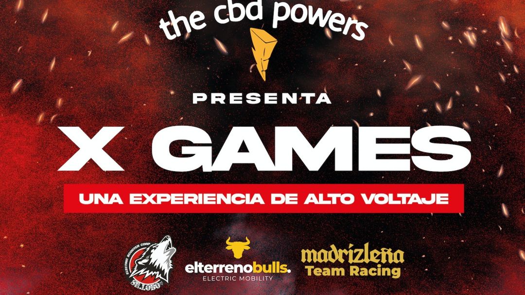 Cartell de l'esdeveniment THE CBD POWERS X GAMES