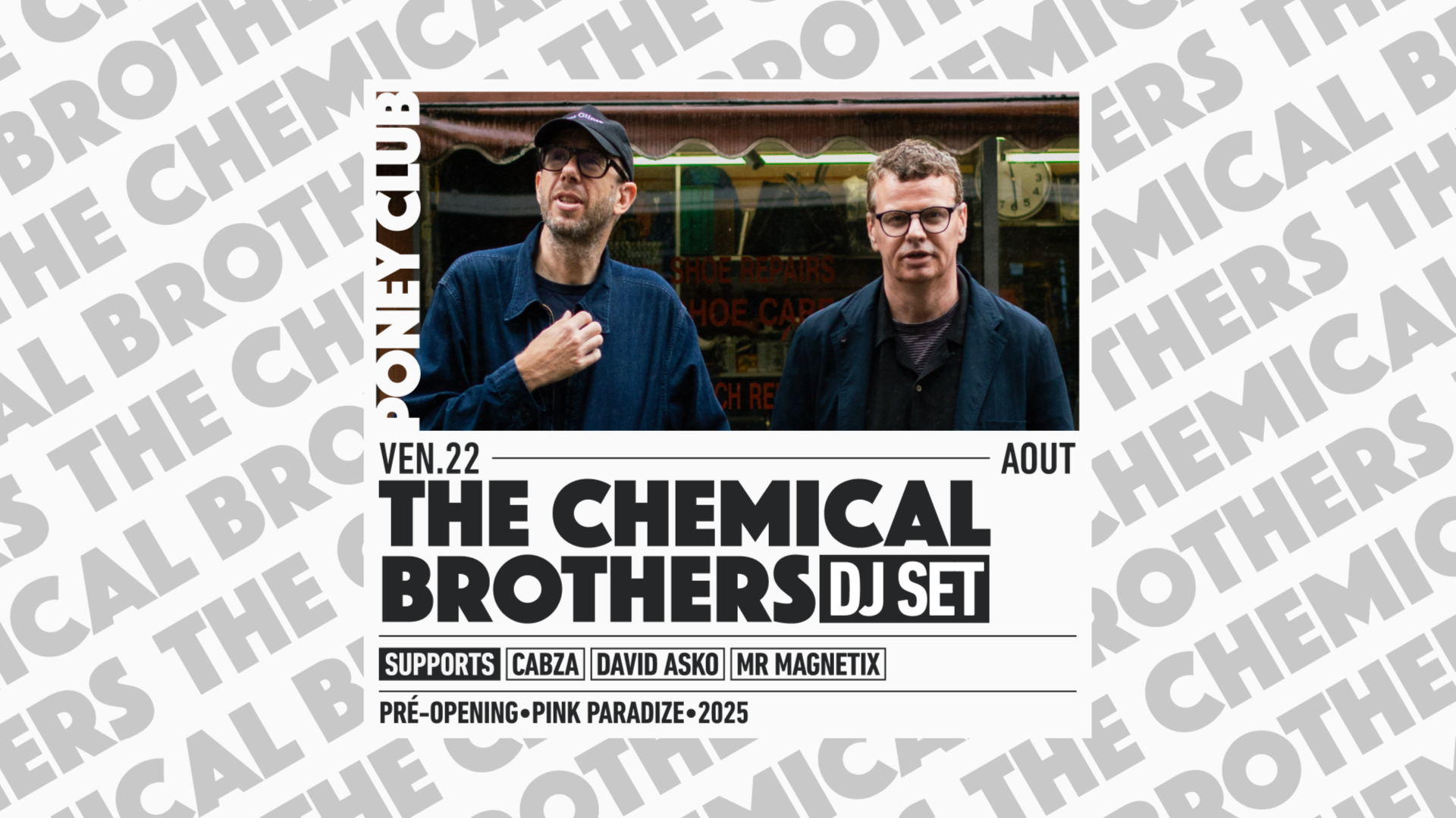 THE CHEMICAL BROTHERS DJ SET  image