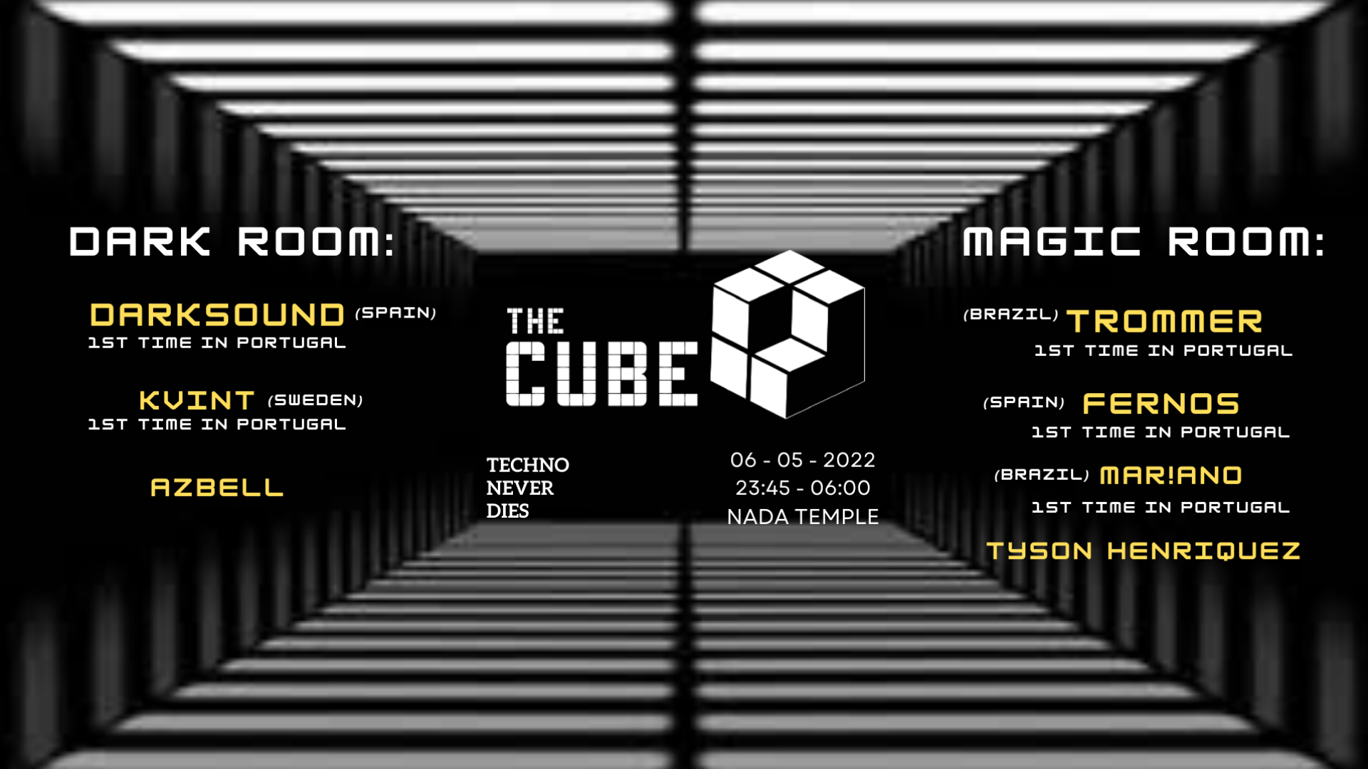The Cube #7 - Techno Party W/ DarkSound
