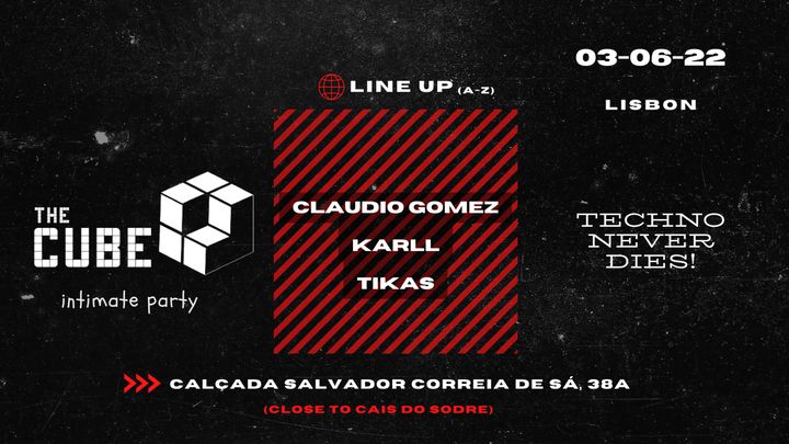 Cover for event: The Cube #8 - Techno Party