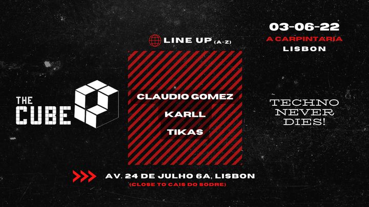 Cover for event: The Cube #8 - Techno Party