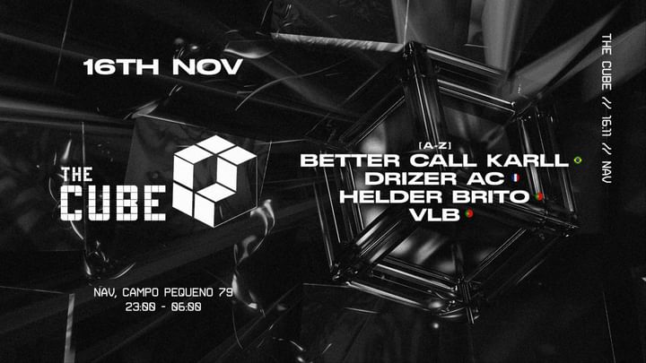 Cover for event: The Cube w/ Drizer AC (FR) +