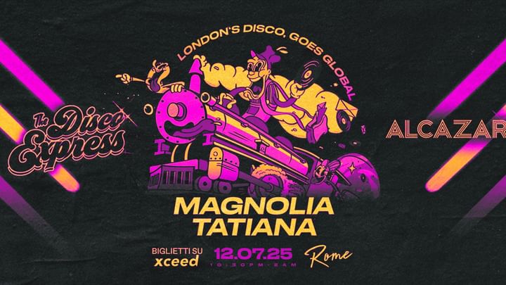 Cover for event: The Disco Express   - Alcazar Garden