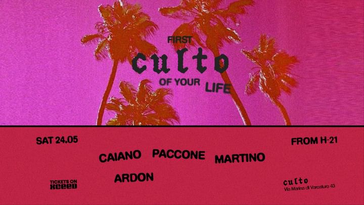 Cover for event: The first CULTO of your life