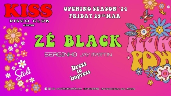 THE GRAND REOPENING // FLOWER POWER - DJ ZÉ BLACK  image