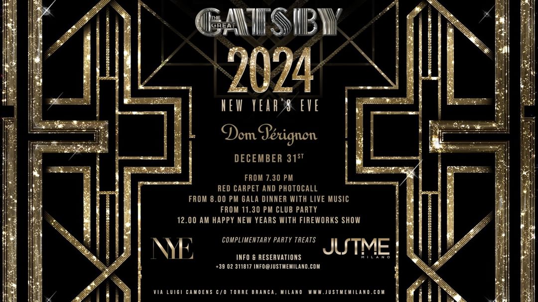 The Great Gatbsy NYE 2024 event cover