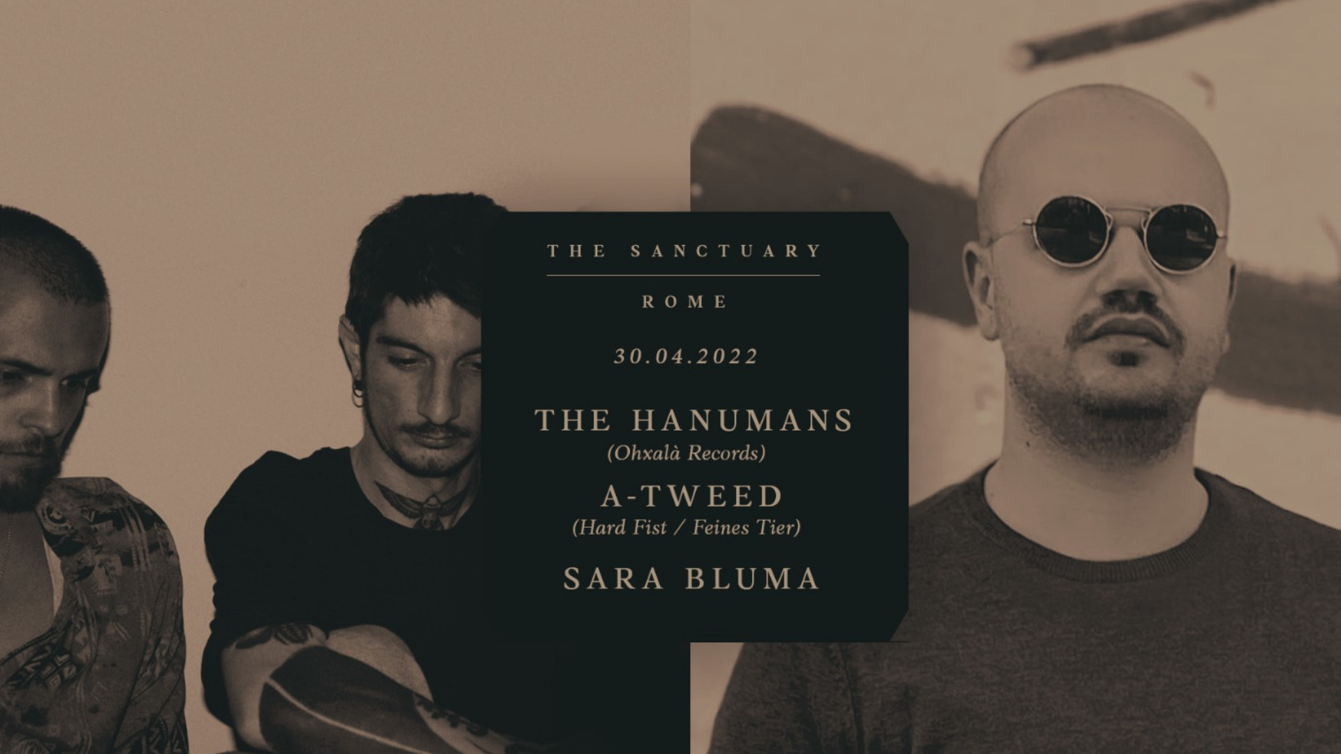 The Hanumans + Atweed + Sara Bluma  -  THE SANCTUARY ECO RETREAT image