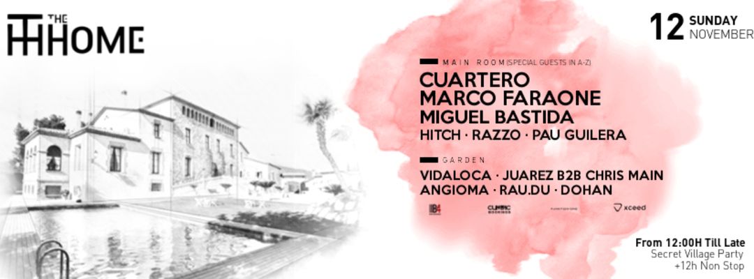 The Home | Cuartero, Marco Faranoe & Miguel Bastida event cover