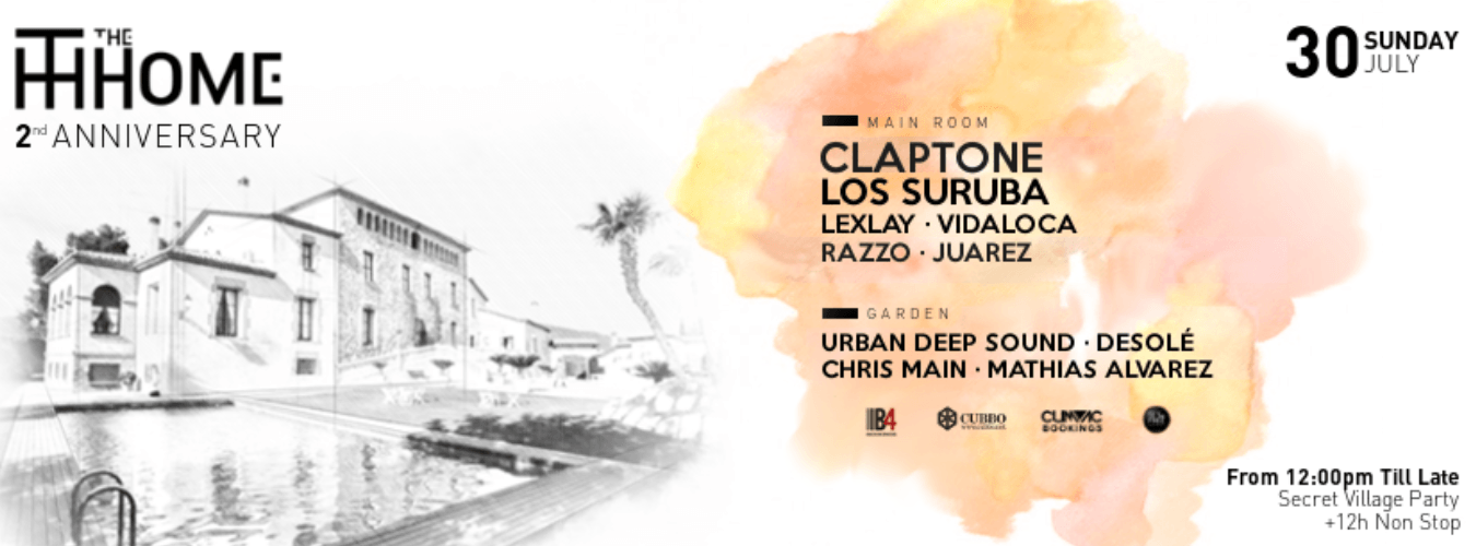 The Home | Secret Village Party | 12H Non Stop | Claptone image
