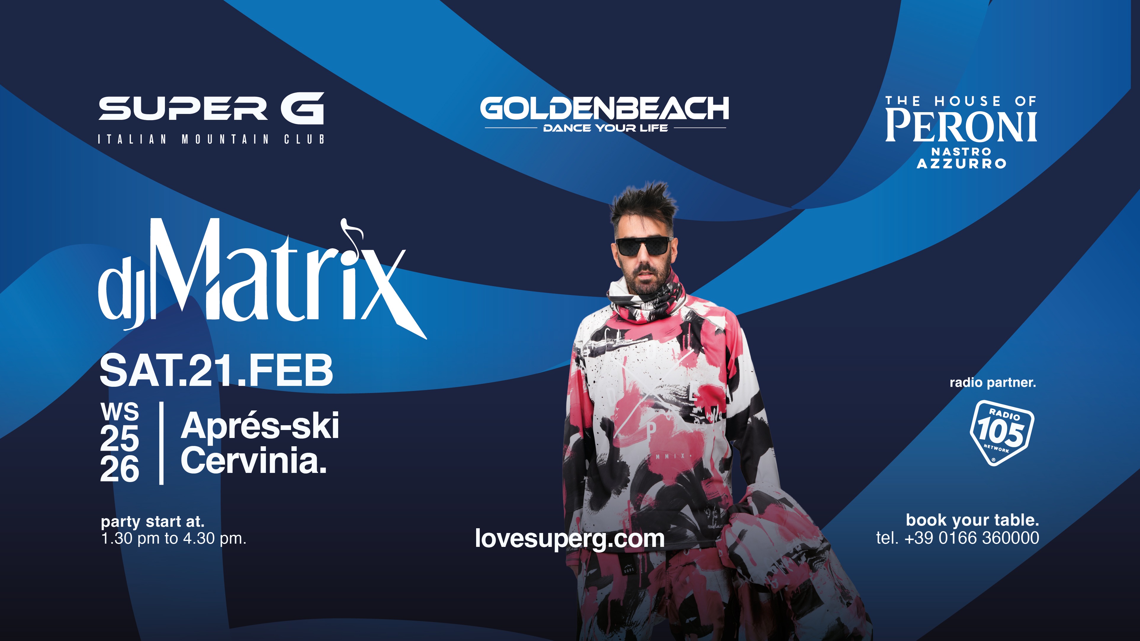 THE HOUSE OF PERONI presents DJ MATRIX @Super G image