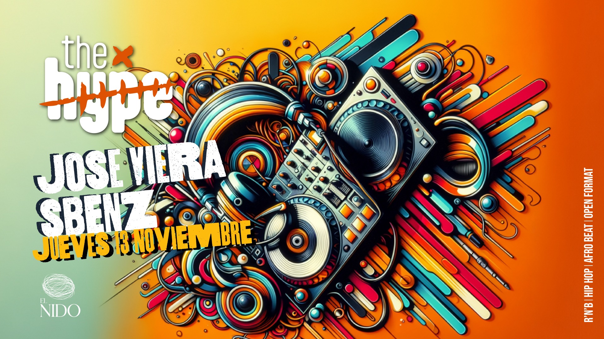 The Hype · Sala El Nido · Thu. 13th November 2025 image