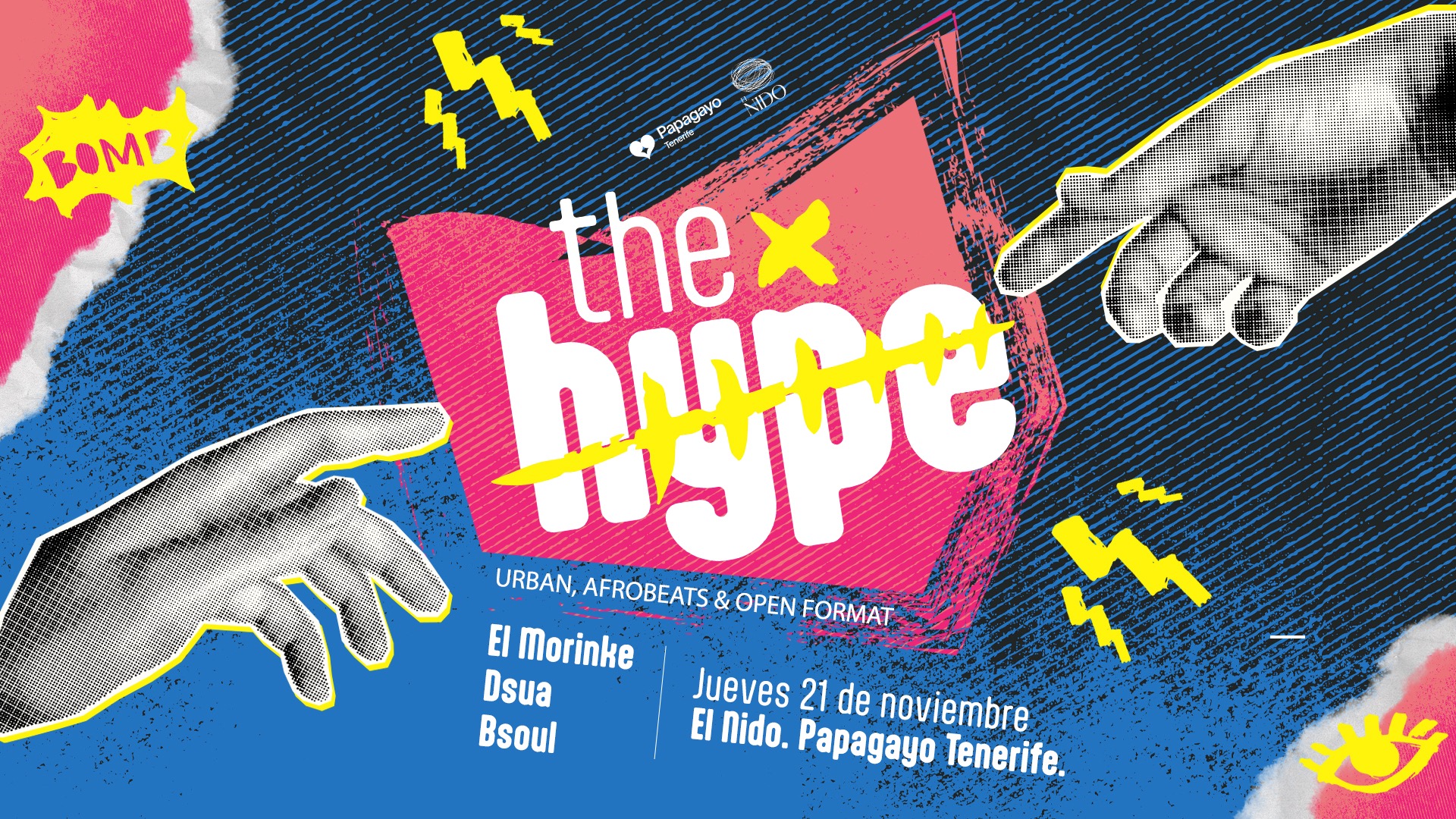 The Hype · Thu. 21st November · @El Nido image