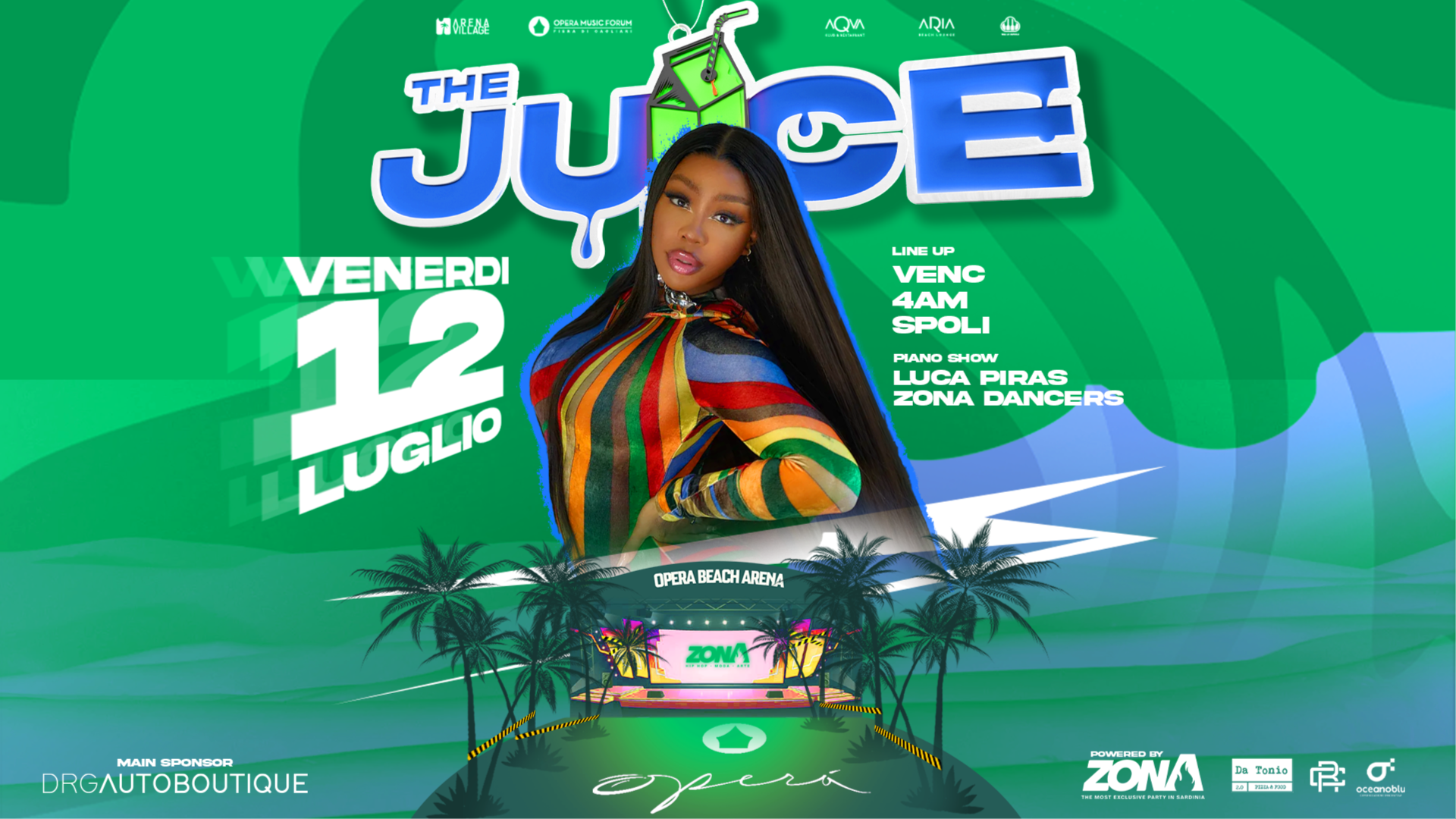 THE JUICE - VENERDI 12 Luglio - by Zona