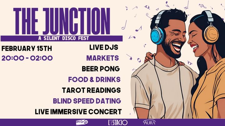 Cover for event: THE JUNCTION : A Silent Disco Fest