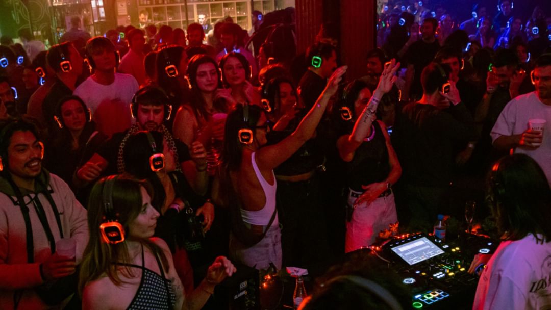 THE JUNCTION : A Silent Disco Fest-Eventplakat