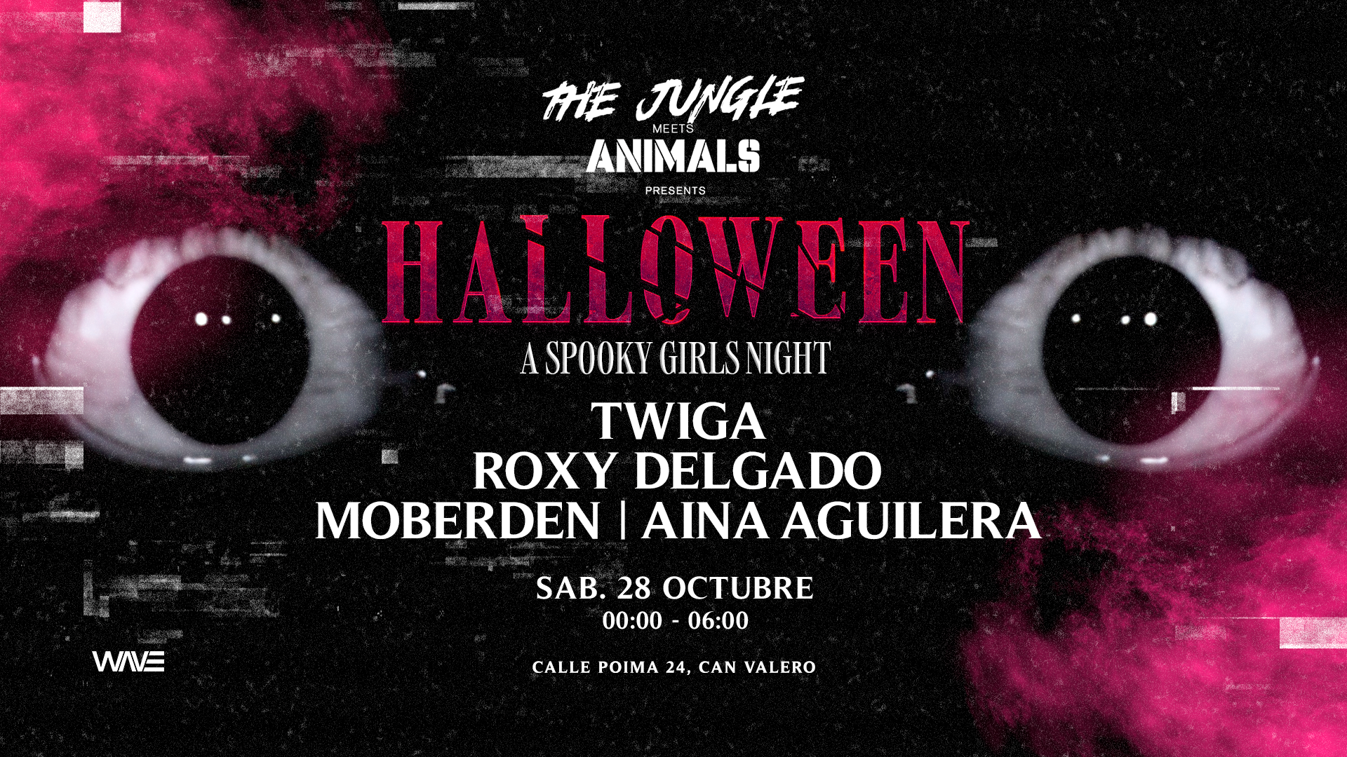 THE JUNGLE meets ANIMALS present HALLOWEEN image