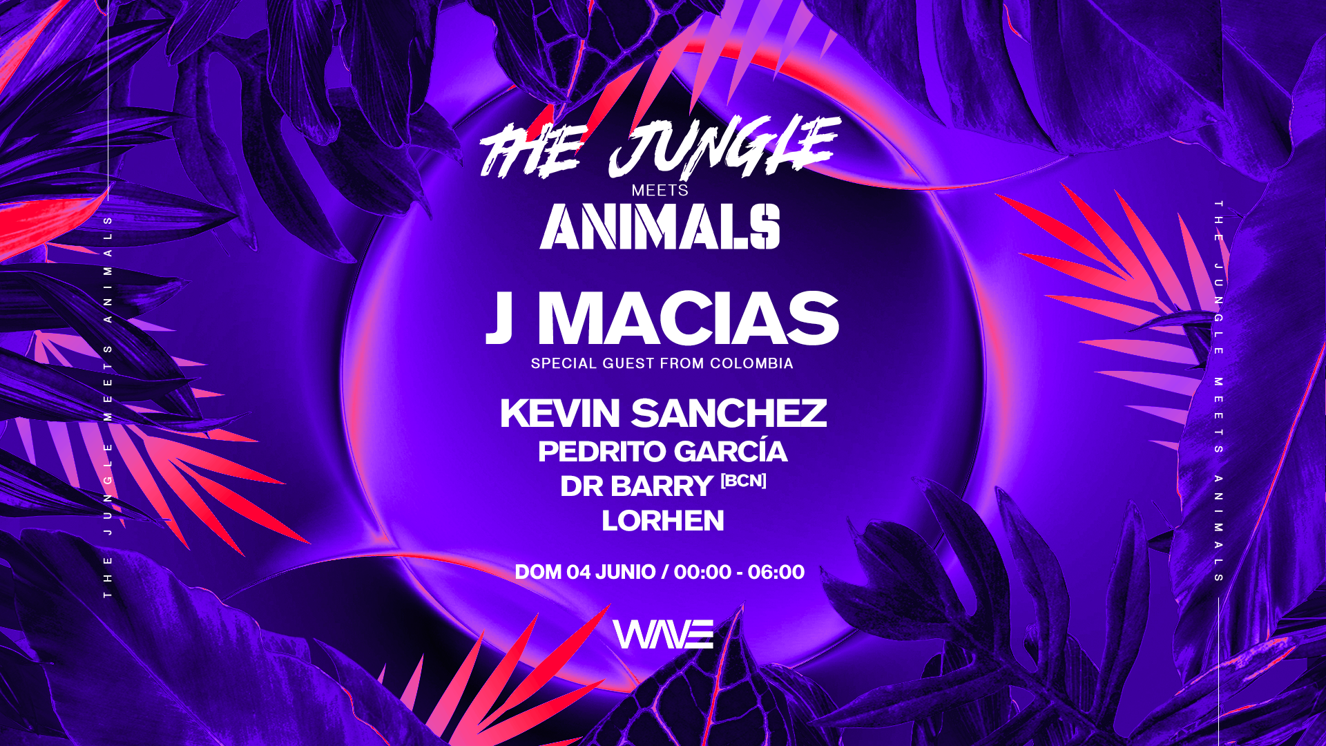 THE JUNGLE meets ANIMALS present J MACIAS image