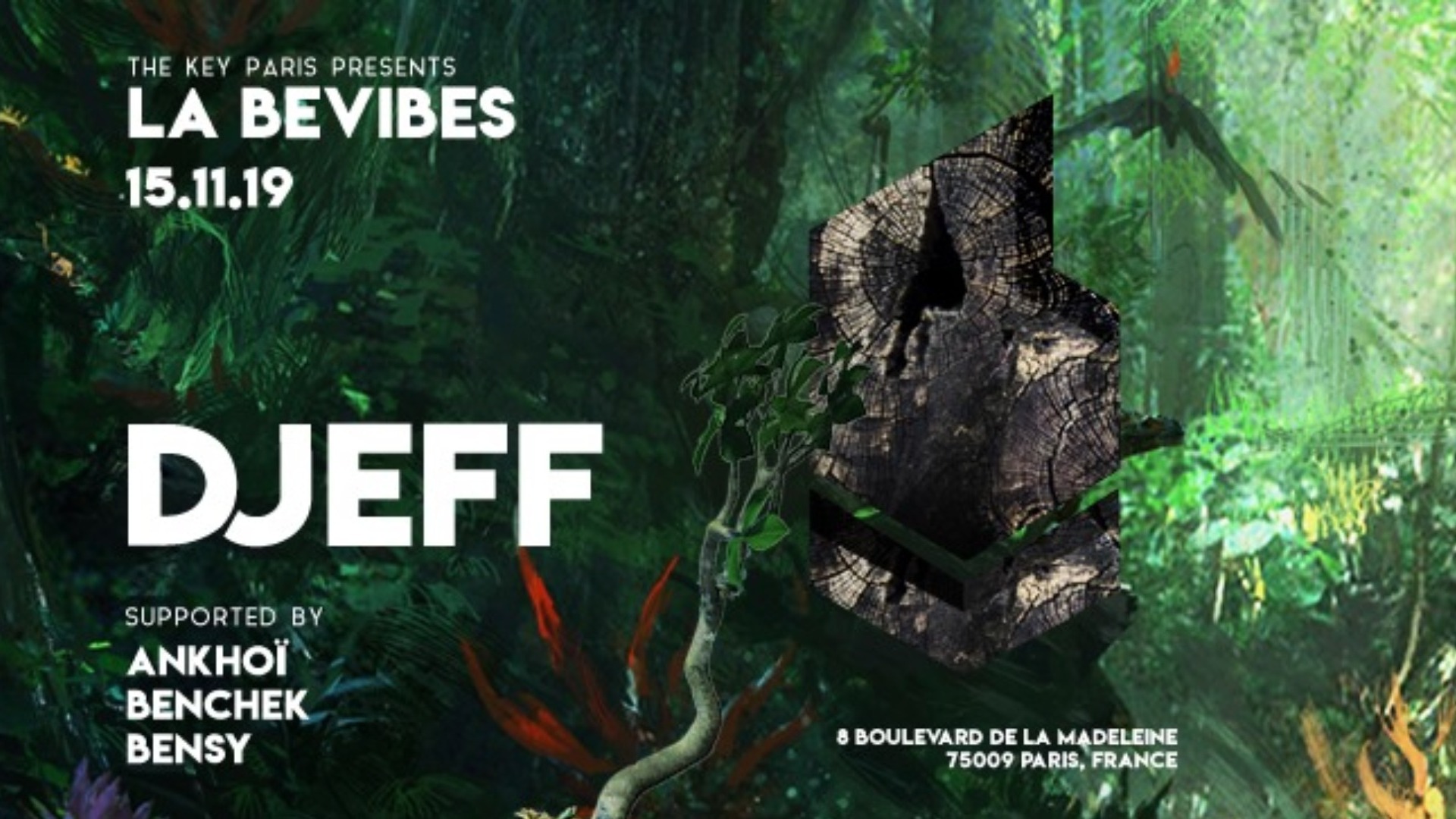 The Key Paris presents: La beVIBES w/ DJEFF image