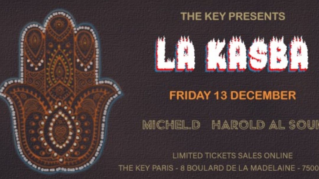 Couverture de l'événement The Key Paris presents La Kasba