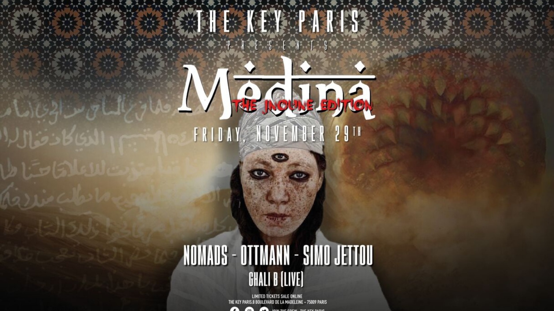 The Key Paris presents : Medina (The Jnoune Edition)